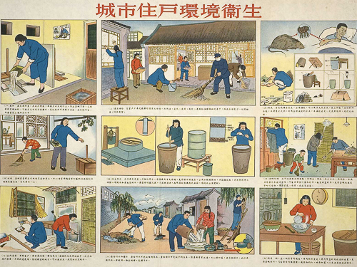 Environmental sanitation of city residents, 1952