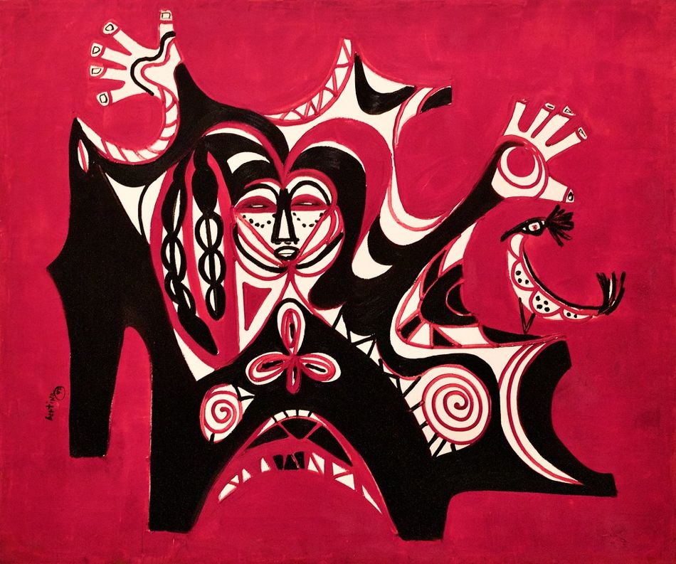 Bertina Lopes (Mozambique), Dimensão (‘Dimension’), 1972.