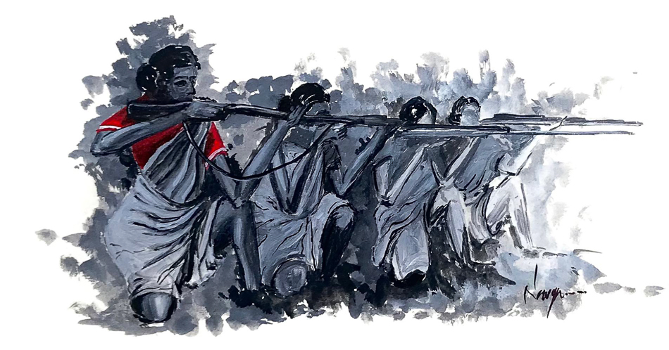 Illustration: Navya (India)/ Young Socialist Artists