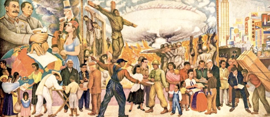 Diego Rivera, The Nightmare of War and Dream of Peace, 1952.