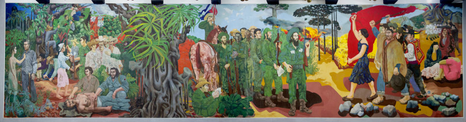 José Venturelli, Mural in Homage to Camilo Cienfuegos, 1962.