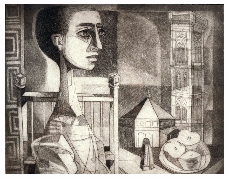 Enrique Grau Araújo (Colombia), Prima Colazione a Firenze (‘Breakfast in Florence’), 1964.