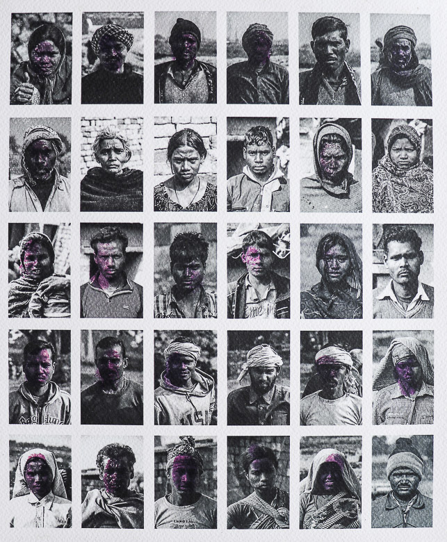 Birender Kumar Yadav (India), Erased Faces, 2015.