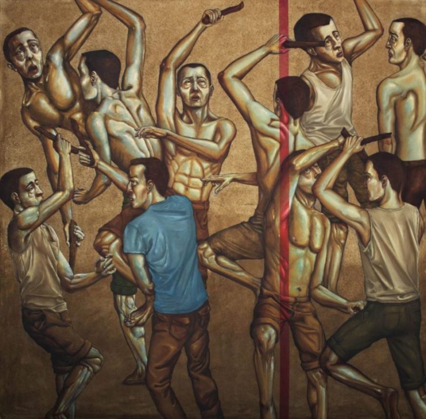 Shefa Salem al-Baraesi (Libya), Kaska, Dance of War, 2020.